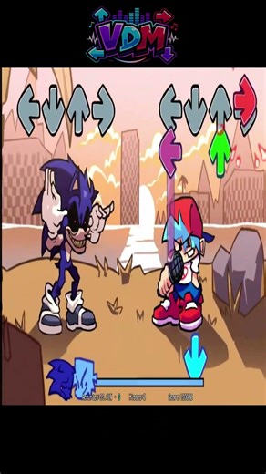 FNF SONIC.EXE (GENERIC) JUMPSCARE 👁️ NOT EXPECTED #fnf #fnfshorts #sonicexe #jumpscare