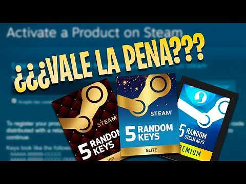 COMPRÉ RANDOM KEYS DE STEAM ¿VALEN LA PENA?