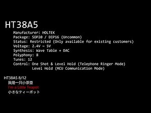 HOLTEK HT38A5