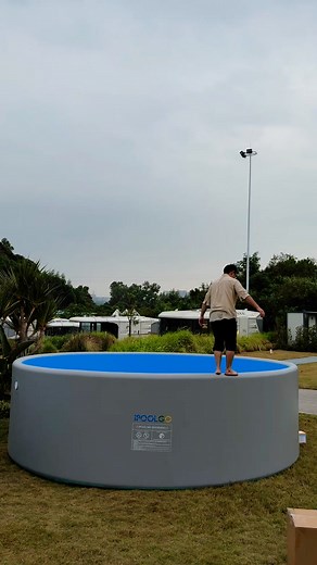 9.4K views · 115 reactions | 16.5*5ft inflatable above ground pool in stock Electric air pump +sand filter +ladder +repair kits Inbox for more quotations 欄欄#ipoolgo #ipoolgopool #ipoolgoswimmingpool #inflatablepool #inflatableswimmingpool #inflatableabovegroundpool #poolbusiness #poolbuilder #pooldesign #pooltime #poolsupplies #poolvibes #poolconstruction #poolwithaview #fyp #fypage | The Best Ipoolgo Inflatable Pool & Spa tub | Facebook