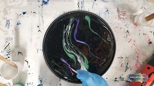 3K views · 163 reactions | Easy resin galaxy painting with @Craft...
