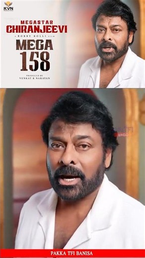 #MEGA158 Title 🔥⚡🪓 Chiranjeevi leaks #ChiruBobby2 Title | Bobby Kolli | Pakka TFI Banisa