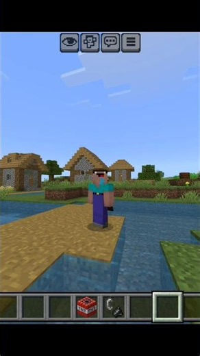 when noob place creative mode #minecraft