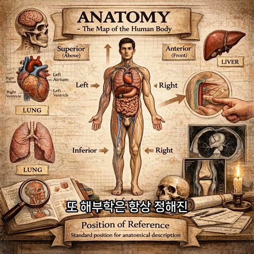 해부학 공부하자 1 해부학의 기본 개념 중 인체 구조를 보는 지도 #해부학 #의학교육 #의학 #anatomy #인체구조
