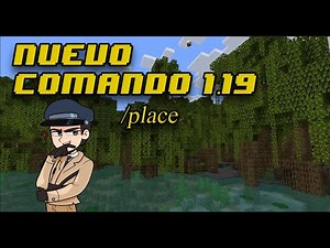 TUTORIAL COMANDO /place | Minecraft 1.19.+ Java