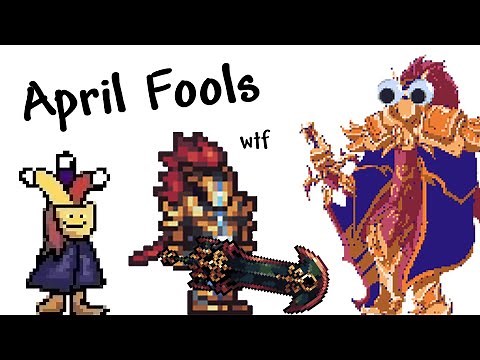 April Fools in Terraria Calamity mod is not perfectly balanced.
