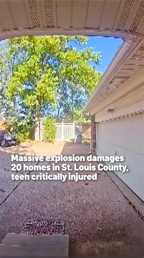 37K views · 223 reactions | A home explosion in Florissant, Missouri damanged over 20 homes and sending multiple people to the hospital—including one teen critically injured. Officials say the cause is still under investigation #stlouis #explosion #missouri #housefire | NBC Chicago | Facebook