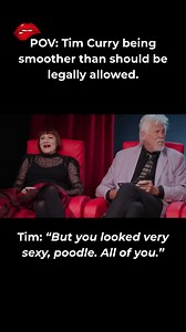 1.1M views · 34K reactions | Pat wasn’t ready. None of us were. Tim Curry = pure charisma  The Rocky Horror Picture Show 50th Anniversary Reunion (2025) | Tim Curry News | Facebook