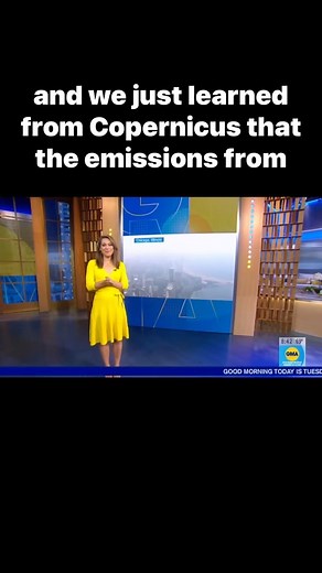 The Great Lakes are Smokey again from #CanadianWildfires — and today @copernicus_eu updated us all confirming emissions from Canadian wildfires have reached a record since they’ve been watching the last 21 years. Already! And we are just now entering what should be peak for their fire season. More Smokey skies to come this summer. #smoke #wildfire @samwnek @maxgolembo | Ginger Zee