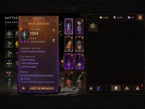 Monk high damage PVE build with new essences