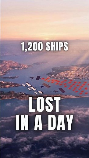 How 371 Greek Ships Sank a 1,200 Ship Persian Invasion in One Afternoon #history #persia #salamis