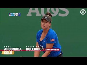 Usue Arconada & Caroline Dolehide Win Gold In The Women's Doubles | Pan American Games Lima 2019