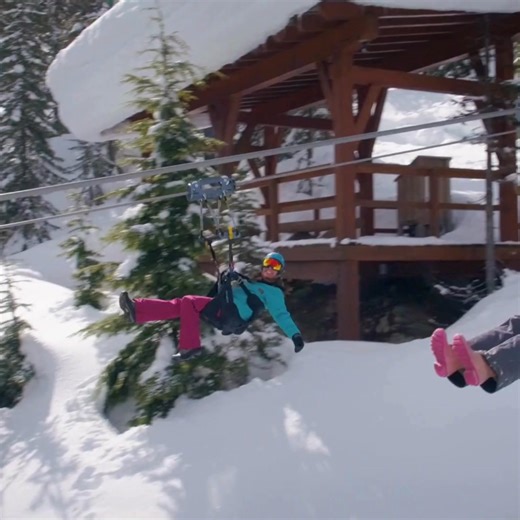 Fly through snow-covered peaks on Superfly Ziplines, where 4 side-by-side lines let you soar together over Whistler’s alpine valley. Spend your afternoon exploring the mountain base with your TAG Day Ticket, surrounded by snow and scenery. As darkness falls, follow the glowing trails of Vallea Lumina, where the forest sparkles with light and sound 🌲✨ Free shuttle from Whistler Village included. One ticket, one price - Whistler’s most magical day and night adventure. | The Adventure Group Whistl