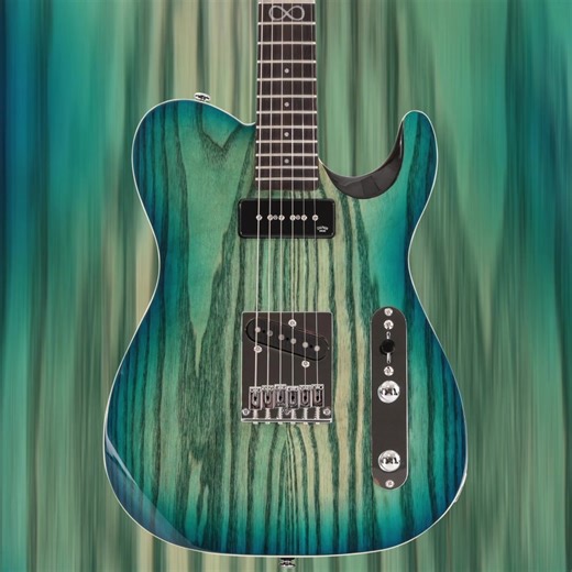 2.6K views · 350 reactions | Introducing the mesmerising Radiant Stream. A new addition to our ML3 Traditional line up. Complete with our Angry Mule P90, you’ll have a new trustworthy workhorse at your side. | Chapman Guitars | Facebook