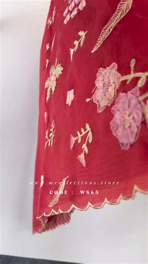 M Collections By Merry Paul on Instagram: "Delivery Timw :3-7 days www.mCollections.store Search: WS65 Price :- 3700/-"