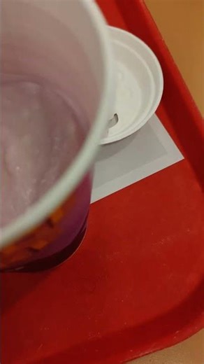 Trying the grimace shake (gone wrong) 😔🥀 #grimaceshake