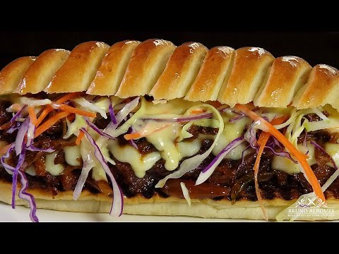 BBQ Pulled Pork Sandwich – Bruno Albouze