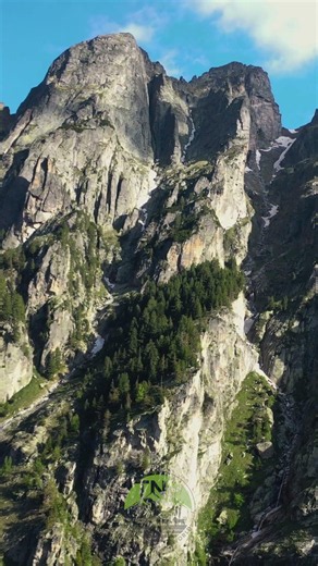 Towering Peaks of Rila National Park 🇧🇬 | 4K Drone Footage #shorts