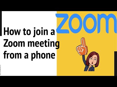 How to join a Zoom meeting from a phone