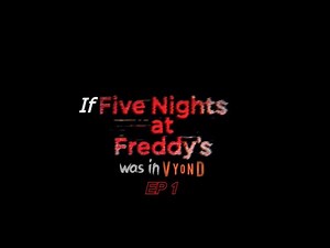 If Five Nights At Freddy's was in Vyond | Episode 1: [The First Night Shift]