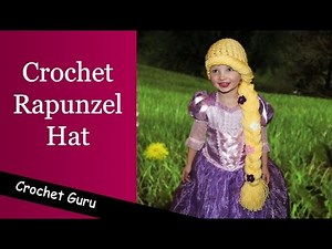 Crochet Rapunzel Hat Pattern - Crochet Hat Pattern