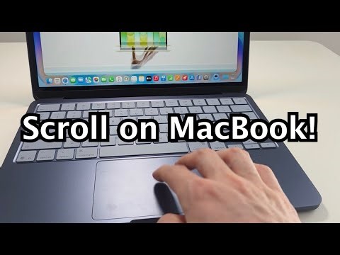 MacBook Neo: How to Scroll with Trackpad!