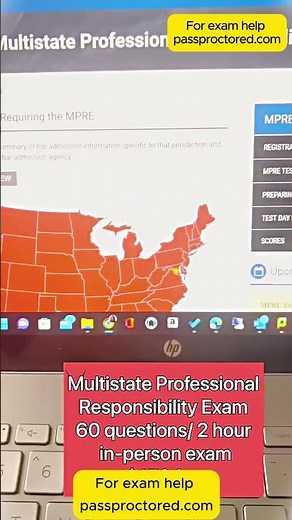 Studying for the Law School MPRE Multistate Profe