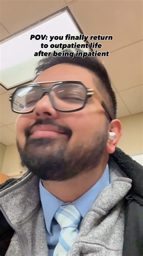 Shubhankar "Shubi" Joshi, MD | Pediatrics Resident Doctor 🧸🩺 on Instagram: "Outpatient rotation phase unlocked. After living on inpatient time for what felt like forever, suddenly I’m seeing daylight, eating real meals, and remembering I have a life outside the hospital. Same pediatric resident, better energy, happier vibes, and enjoying the work again 🩺✨ #pediatricresident #medlife #residentlife #outpatientcare #doctorlife"