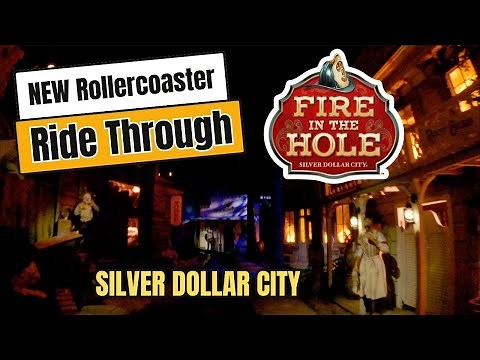 NEW Fire In The Hole: Ride Through - Silver Dollar City Branson