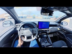 🚙 2025 Toyota Tacoma TRD Sport - POV Test Drive (Binaural Audio)