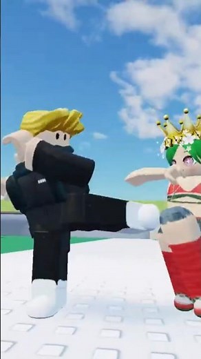 Street Fighters (SapDavRock VS Vannamelon) #roblox #attack