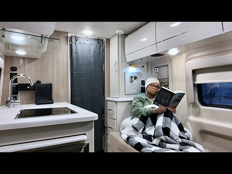 Living In My Van| A Chill Day In My Van During An Ice Storm| Ep.86