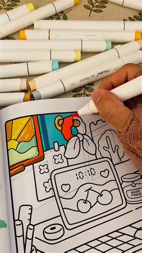 Coloring book tutorial #coloringbook #coloringtutorial #colorwithme #chromasagez #usa #usareel #uastoday | Chroma Sagez