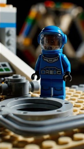 LEGO Among Us Stop Motion: The Mystery of the Pink Crewmate! 🚀🔍 #Shorts
