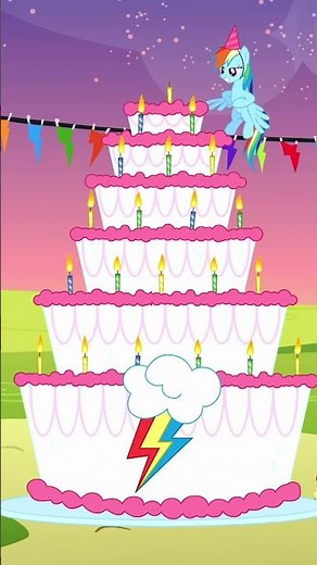 Wer ist bereit für die Party? 🎂🎉My Little Pony: Freundschaft ist Magie #shorts #mlp |