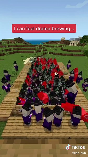 Witch War in Minecraft: Starting a Magical Battle