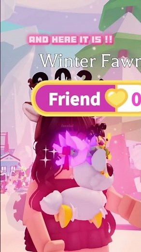 ˚♡ Making a MEGA Winter Fawn ( SO CUTE ) !!- Christmas 2024 Update ! | Adopt me! #roblox #adoptme