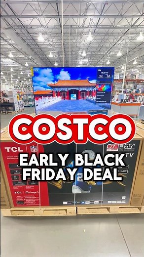 65” QLED TV Under $400 at Costco! Worth It?#costco #blackfridaydeals #tcltv