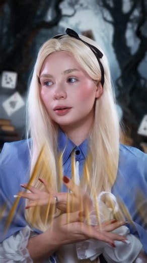 тгк: your.ulka // makeup & life on Instagram: "Alice in wonderland makeup tutorial 🐇🃏 #makeupartist #makeuplooks #makeuptutorial #makeup"