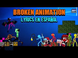 Broken Animation | Vs TSC/FNF Glitched Legends 3.0 (Lyrics en Español)