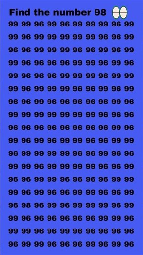 Find the number 98