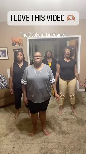 This is PERFECT EXECUTION of #THECOOKOUTLINEDANCE!!!! I absolutely LOVE this video !!!!!!!! Yall did that 💛 #thecookoutlinedance #thelinedanceking | Cupid