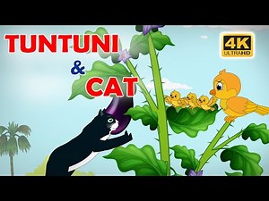 tuntuni and cat english cartoon | English stories for kids