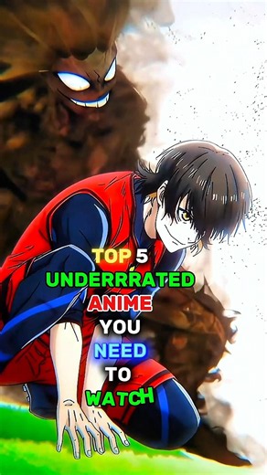 Top 5 Underrated Anime You Must Watch in 2026! 🔥anime #2026anime #underratedanime #top5anime #shorts