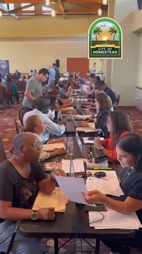 2.4K views | Full house in Homestead! The Property Appraiser Outreach Event was a huge success, with more than 150 Homestead families receiving valuable assistance on property tax exemptions, homestead exemptions, portability, and more. Mayor Steven D. Losner welcomed Miami-Dade County Property Appraiser Tomas Regalado, as they connected residents with important resources and services. #wearehomestead | City of Homestead Government | Facebook