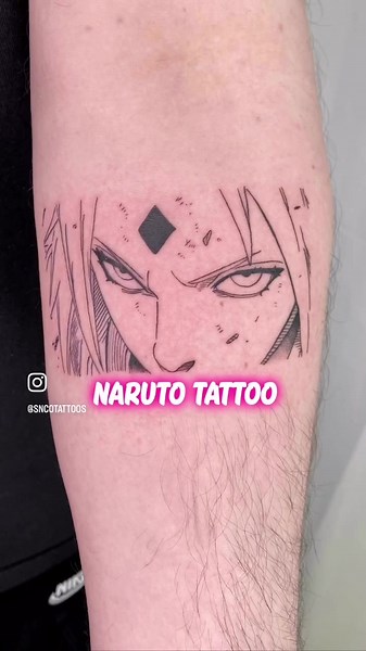 Sakura - Naruto . Done for Jake!! Thanks for getting my first Sakura tattoo!! More Naruto tattoos this year please!! I’d love to tattoo Madara, Orochimaru and Pain to name a few!! There’s so many cool characters!! Thanks for the trust and a fun appointment ✨✨ . Sponsored by @yayofamilia #yayofamilia . Done @goentattoo . Books Open - Link in Bio for appointments Get in touch for custom and premade designs!!! . . . . . . . . . Done with: @cheyenne_tattooequipment @magicmoon_tattoo_supply@musotoku