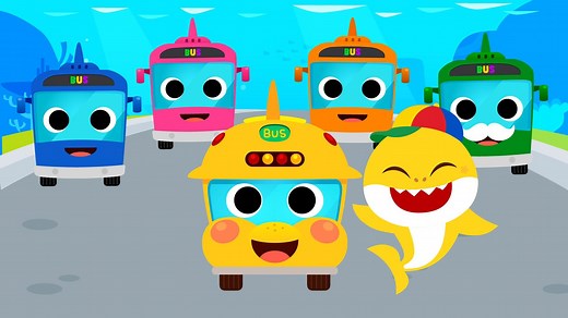We love a colorful ride!🚌 Are you ready to learn colors with Shark Family?🎨✨ #Pinkfong #BabyShark #ColorBus #Colorsong #preschool #nurseryrhymes | Pinkfong