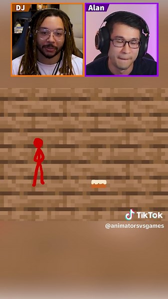 Animation Vs Minecraft Prank Reaction | Stick Animation Fun