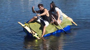 527K views · 5K reactions | Building a Home Made Raft!!  | Shammi x friends | Facebook