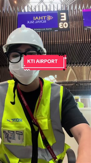 PART 1 | Testing the System for The new Airport KTI ✨ #trending #airplane #airport #KTI